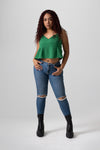 Top Verde con Volado